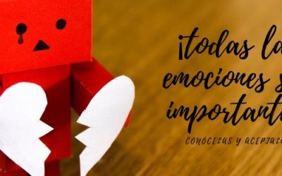 Emociones: sentirlas, entenderlas y gestionarlas bien.